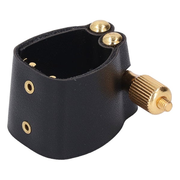 leather ligature fastener alto sax mouthpiece fastener Sax Mouthpiece Ligature Carousel 1
