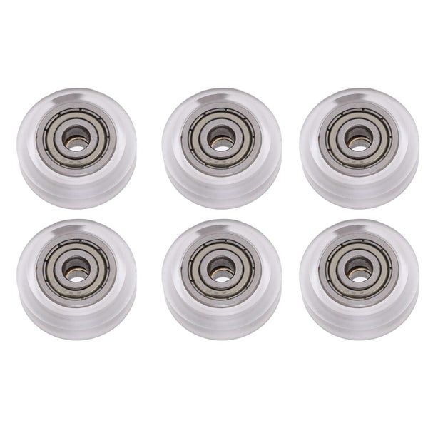 3d printer bearing pulley 16Pcs 3D Printer Polycarbonate Pulley Transparent Carousel 2
