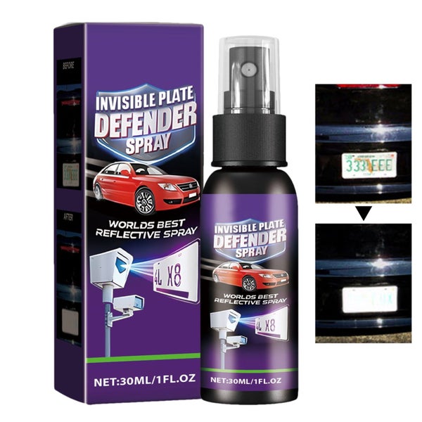 30ml Car License Plate Number Car Transparent Coating Spray Concealer Carousel 1