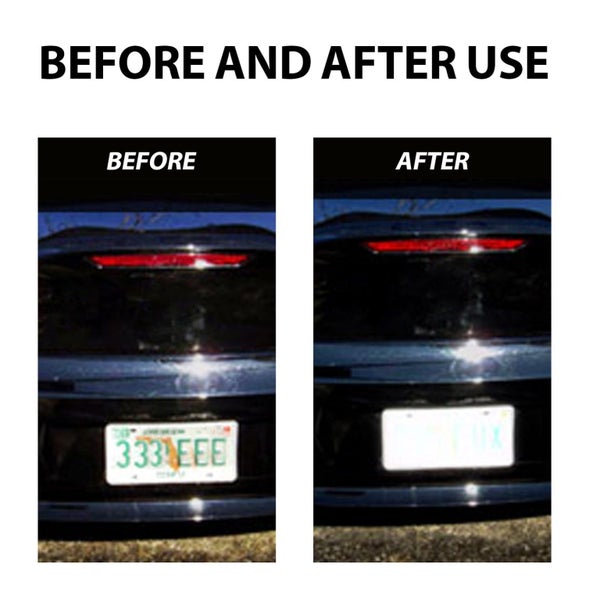 30ml Car License Plate Number Car Transparent Coating Spray Concealer Carousel 12