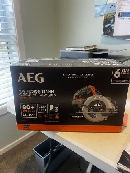 AEG 184mm Circular Saw Skin only Carousel 1
