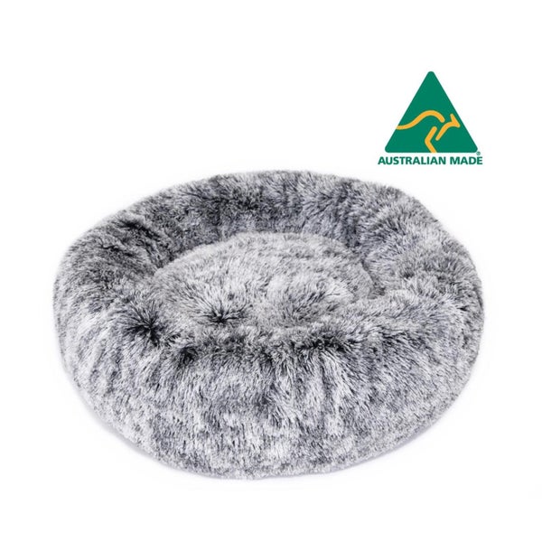 Superior Pet Plus Curl Up Cloud Calming Dog Bed (Dove Grey) - Medium Carousel 1