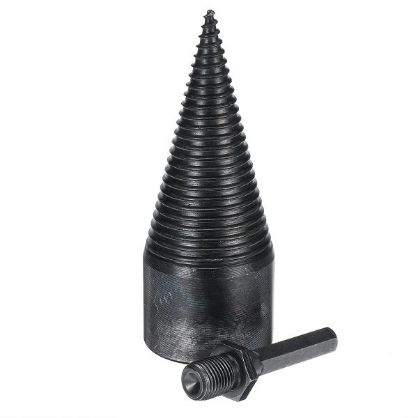 45mm HSS Firewood Splitting Drill Bit Hard Wood Cone Splitter Bit for Electric D Carousel 2