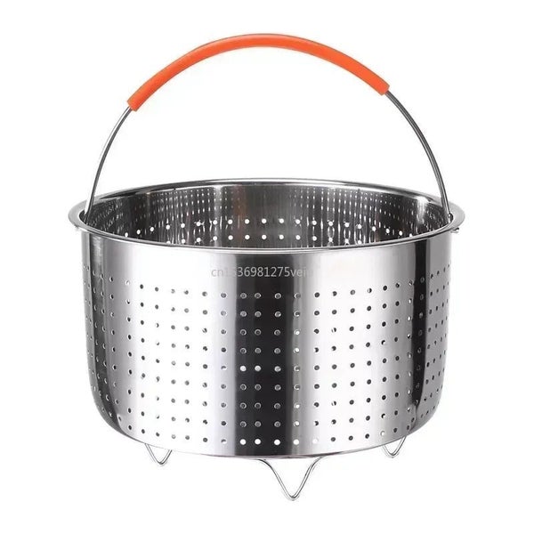304 Stainless Steel Steamer Basket Instant Pot Accessories for 3/6/8L Ins Carousel 2
