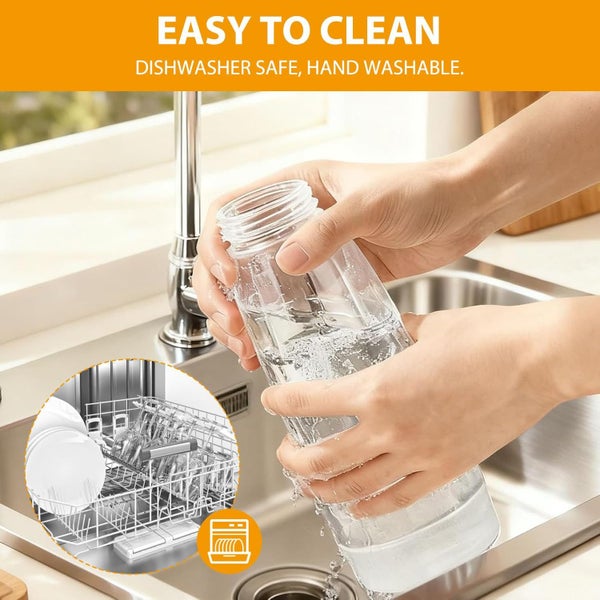 2PCS Handheld Muffin Batter Mixing Bottle with Scale, Pancake Batter Dispense... Carousel 6