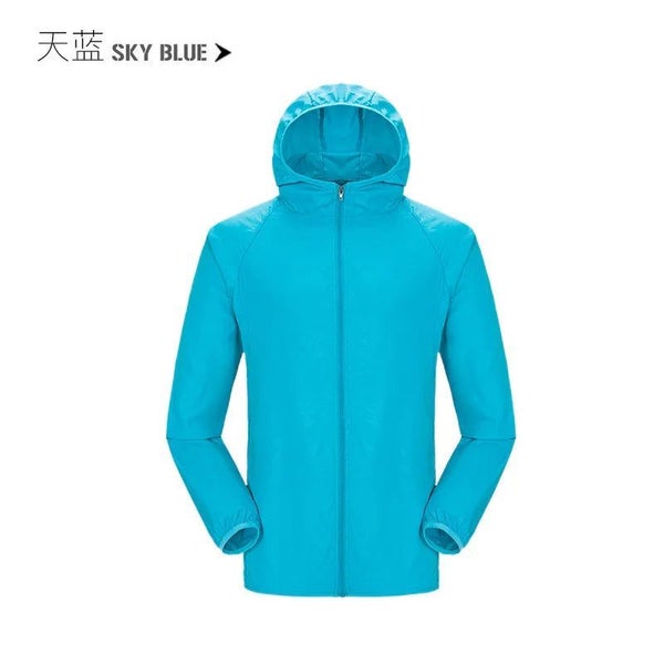 Camping Rain Jacket Men Women Waterproof Sun Protection Clothing Fishing Carousel 2