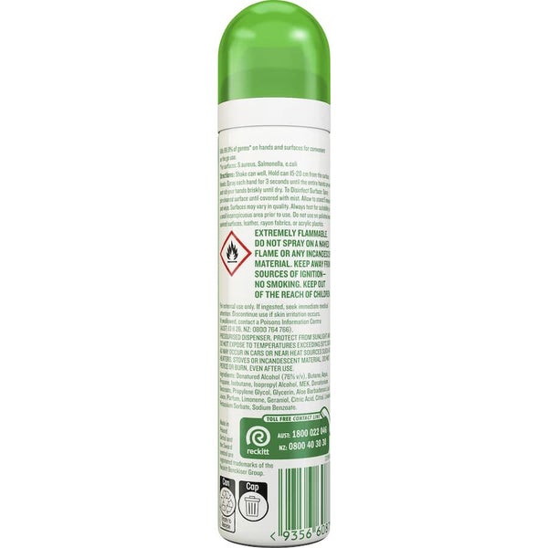 Dettol 2 In 1 Hand And Surface Sanitiser Spray 90mL Carousel 2