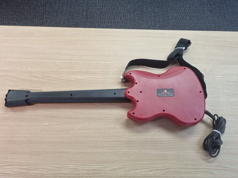 Playstation 2 Guitar Hero Red SG Corded Controller Redoctane PS2 Carousel 2