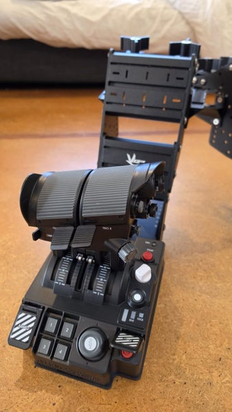 VKB Flight sim bundle Gunfighter Gladiator with STECS Mk2 Throttle PC Gaming Carousel 2