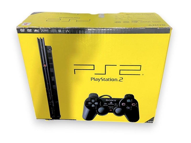 PS2 Slim Console Bundle (Boxed) w/ Controller & Cables Carousel 2