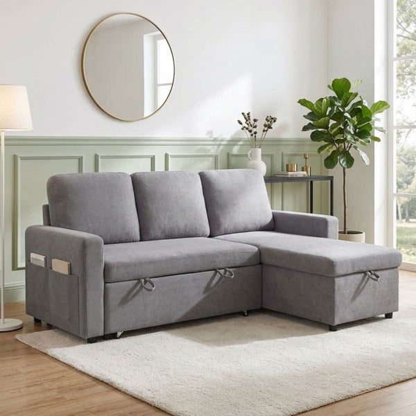 3 Seater Sofa Bed with Storage Carousel 1