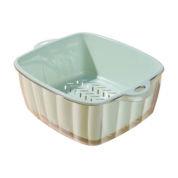 Strainers and Colanders for Kitchen, Large Capacity Nesting Colander Set fo Carousel 2