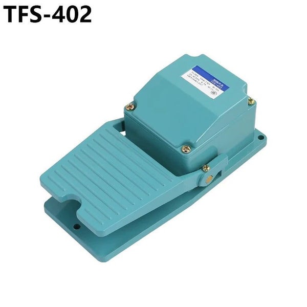 AC 250V 15A 1NO 1NC Momentary Treadle Pedal Foot Switch w Cable Gland TFS Carousel 1