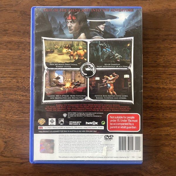 Mortal Kombat: Shaolin Monks - PS2 Carousel 4