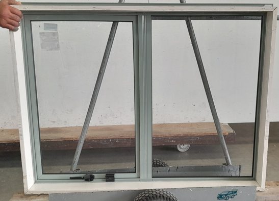 Seafoam Green Aluminium Awning Window H900 x W1200 DR15385 Carousel 2