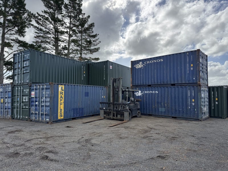 20’ Beige New Build One Trip Shipping Container Carousel 17