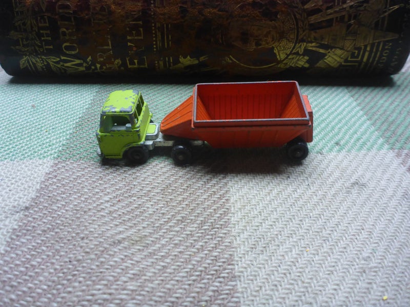 Vintage NZ Fun Ho Diecast Toy Midget No. 49 Ford Sand Dumper Funho New Zealand Carousel 1