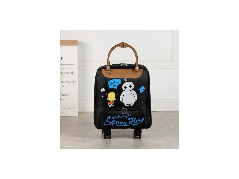 Women Travel Rolling Luggage Oxford Large Capacity Suitcase Carousel 1