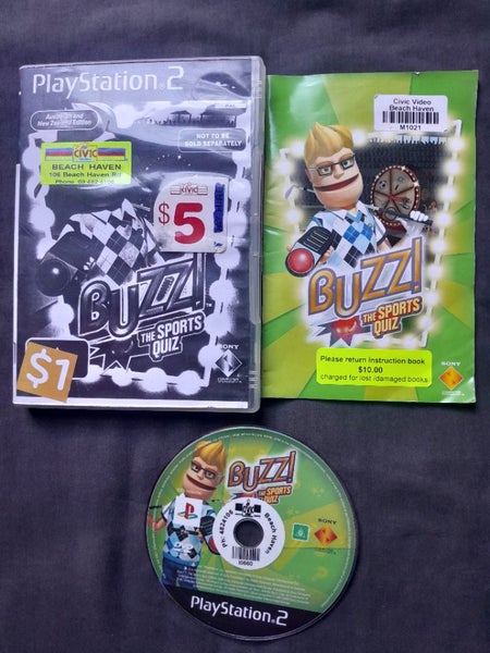 Buzz The Sports Quiz Playstation 2 Carousel 1