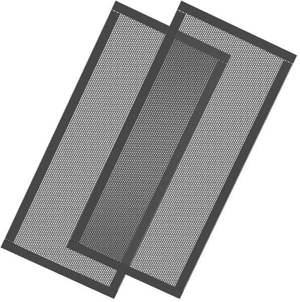 2pc Floor Vent Cover Rectangular Vent Screen Cover Magnetic PVC Ventilation Carousel 2