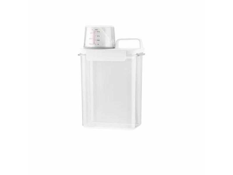 Airtight Clear Laundry Detergent Storage Container With Lids Carousel 1