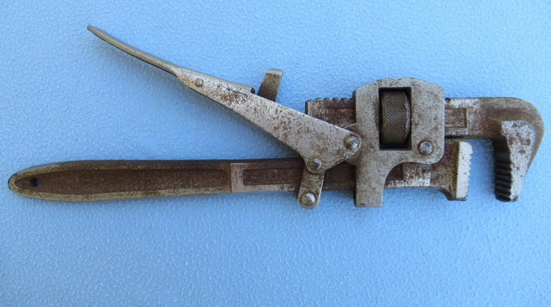 Old unusual German 14 inch wrench Carousel 2