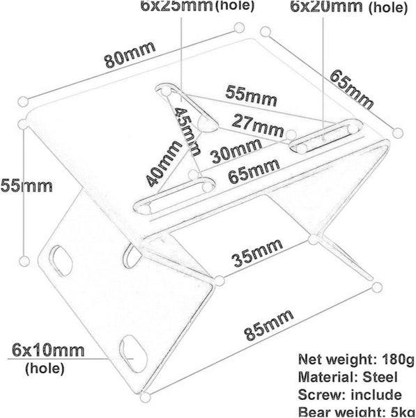 External Wall Corner Mounting Bracket Corner Shelf Multi Purpose Sturdy Suppo... Carousel 7