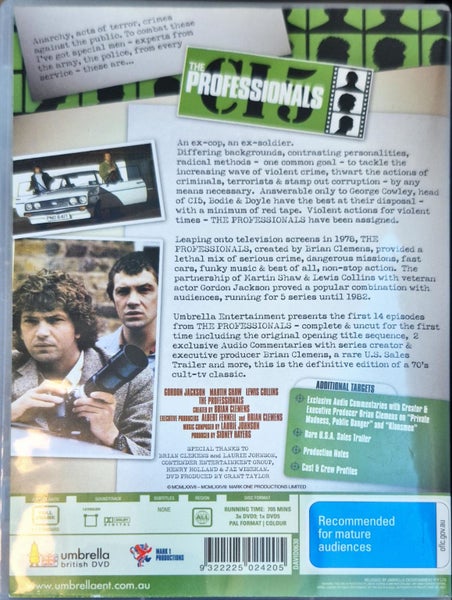 Professionals, CI5 - Dossier 1 (1977) Carousel 2