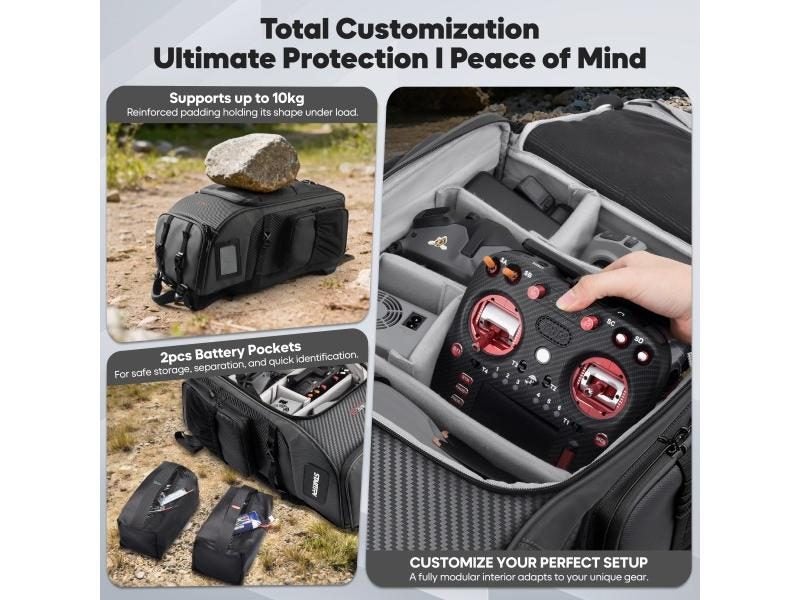 40L FPV Racing Drone Backpack For DJI Avata Gear Carousel 2