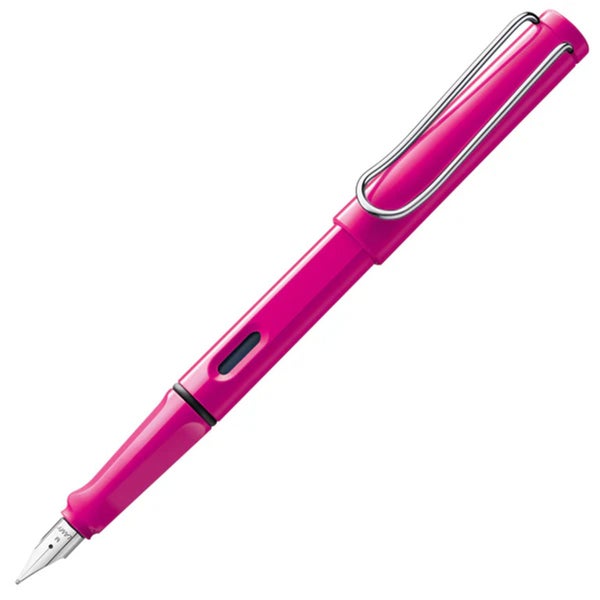 Lamy Safari Fountain Pen Pink Medium Nib (013) [LY4000100] Carousel 2