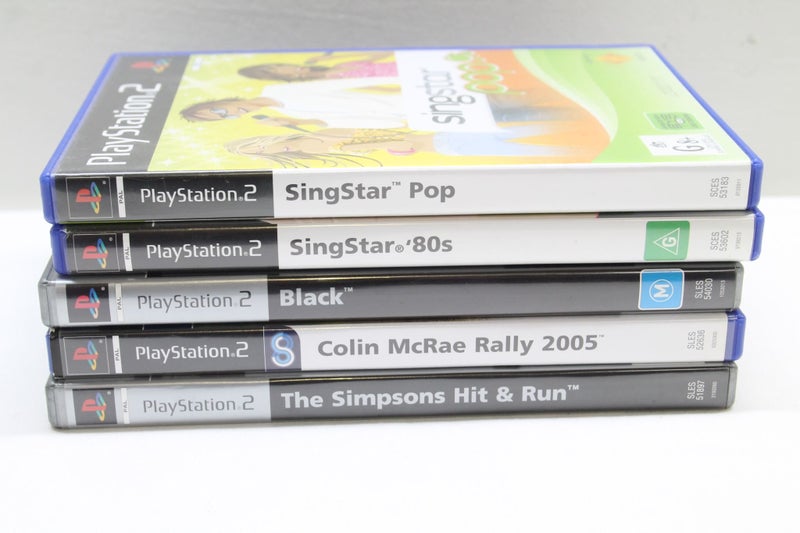 PS2 Package, Games, Mic's & Controller Carousel 2