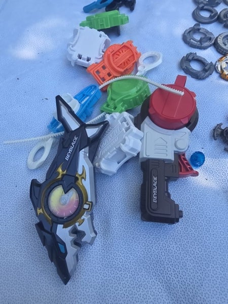 Large Beyblade Bundle - Takara Tomy / Hasbro Style Tops, Launchers & Parts Carousel 2