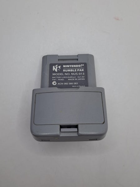* 2x Genuine Nintendo 64 N64 Rumble Paks NUS-013 * Carousel 4