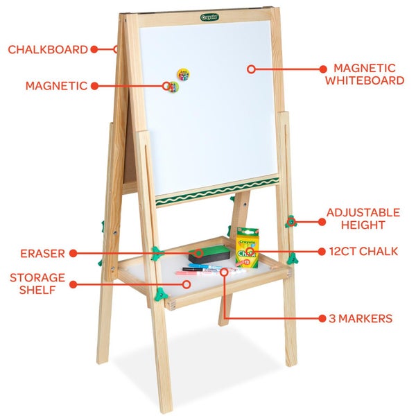 Crayola - Kids Wooden Art Easel Carousel 2
