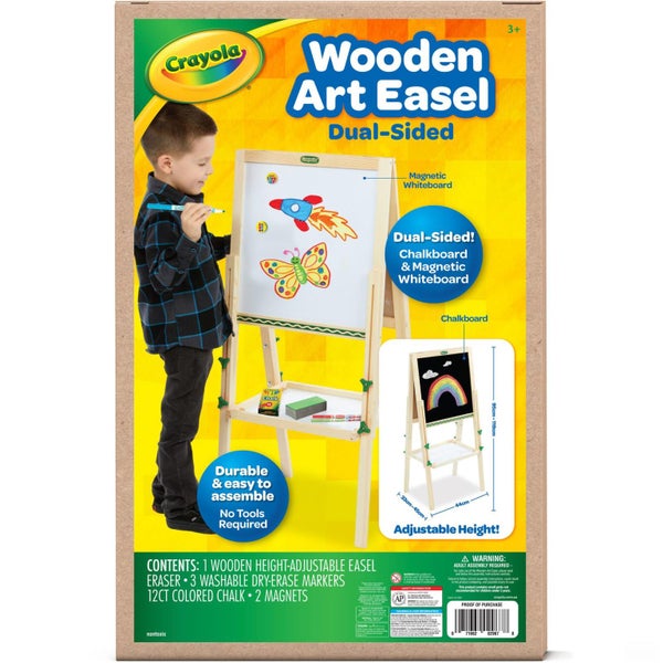 Crayola - Kids Wooden Art Easel Carousel 6