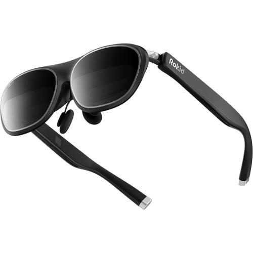 Rokid Max 2 AR Glasses - Black 215" Micro-OLED Display - 50° FOV - 600 Nits Carousel 1