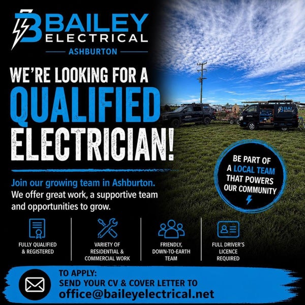 Bailey Electrical Ashburton Carousel 1