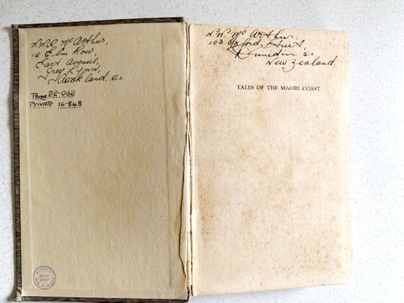 Book: 1939 Tales of the Maori Coast James Cowan NZ Hardcover Book Carousel 2