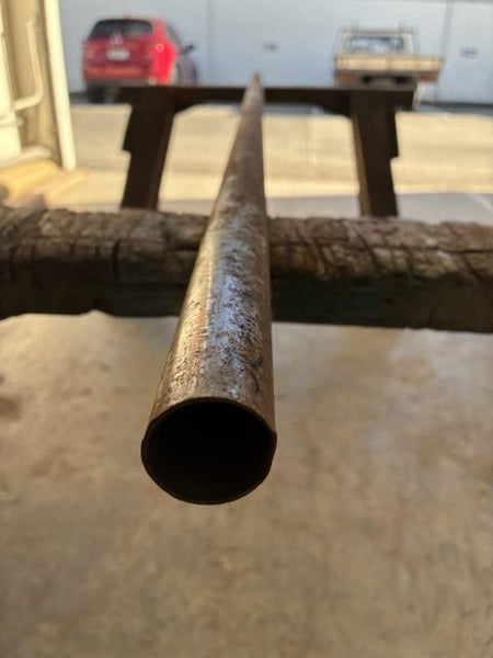 PIPE BLACK STEEL approximately 28mm ID 32mm OD 1.97 long Carousel 3