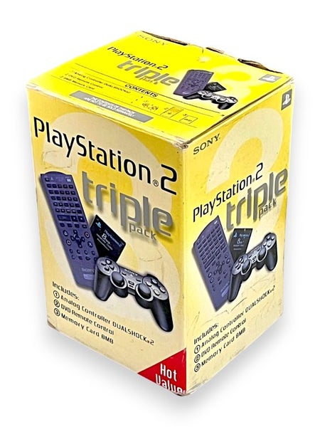 Official SONY PS2 Triple Pack *RARE COLLECTIBLE BOX SET* Carousel 1