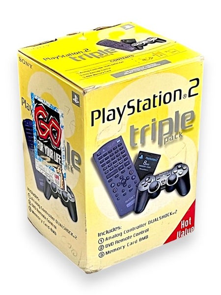 Official SONY PS2 Triple Pack *RARE COLLECTIBLE BOX SET* Carousel 2