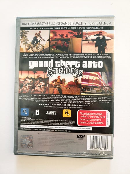 Grand Theft Auto: San Andreas / Playstation 2 / PS2 GC Carousel 4