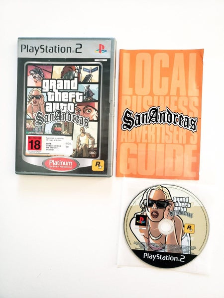 Grand Theft Auto: San Andreas / Playstation 2 / PS2 GC Carousel 2
