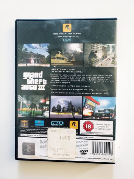 Grand Theft Auto III / Playstation 2 / PS2 GC Carousel 4