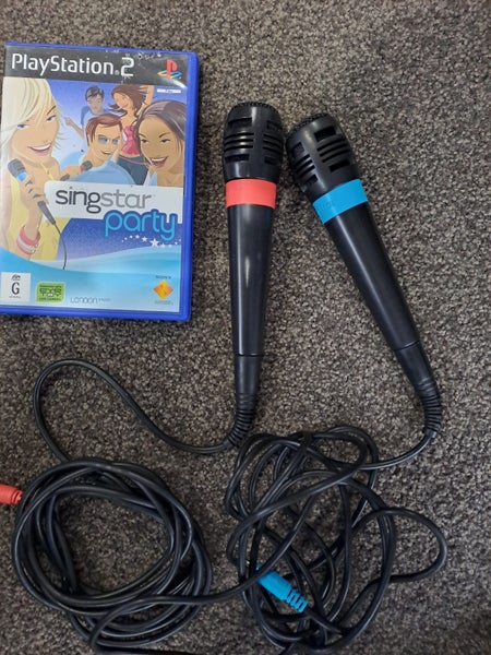 Singstar microphone set and Singstar Party game Carousel 2