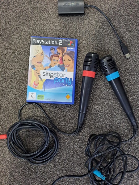 Singstar microphone set and Singstar Party game Carousel 1