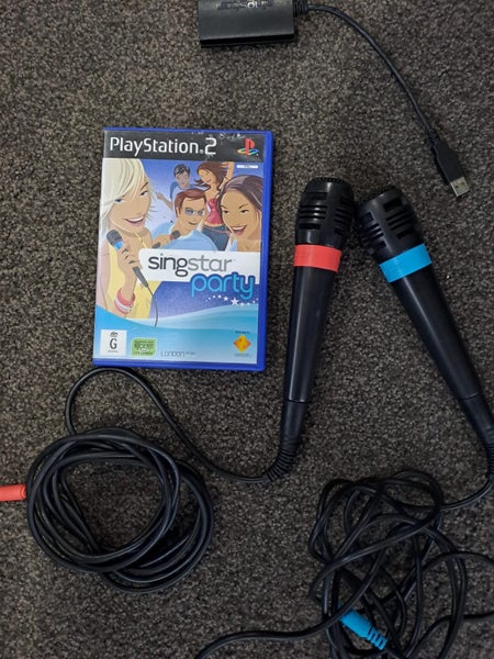 Singstar microphone set and Singstar Party game Carousel 9
