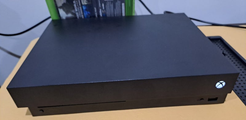 xbox One X 1 TB console green controller and 5 games and a vertical stand Carousel 2