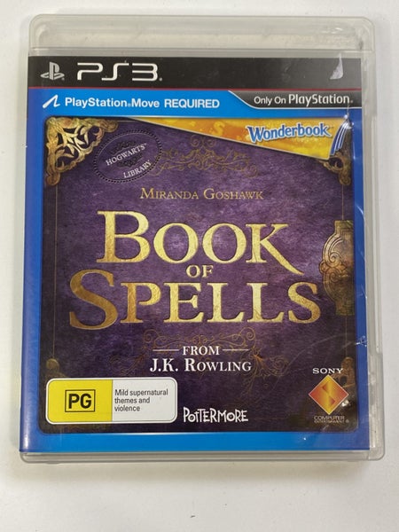 PS3 - Harry Potter Book of Spells - Wonderbook Carousel 1