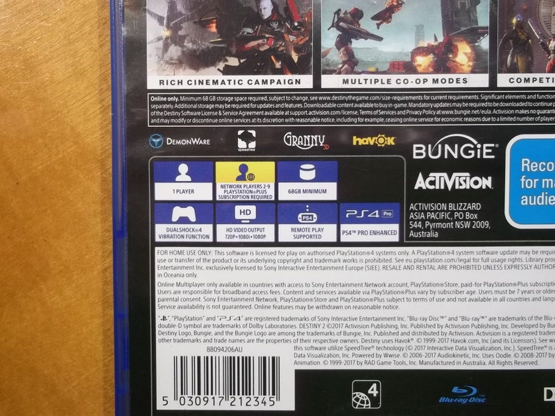 Destiny 2 - PS4 Game - Excellent Condition Carousel 4